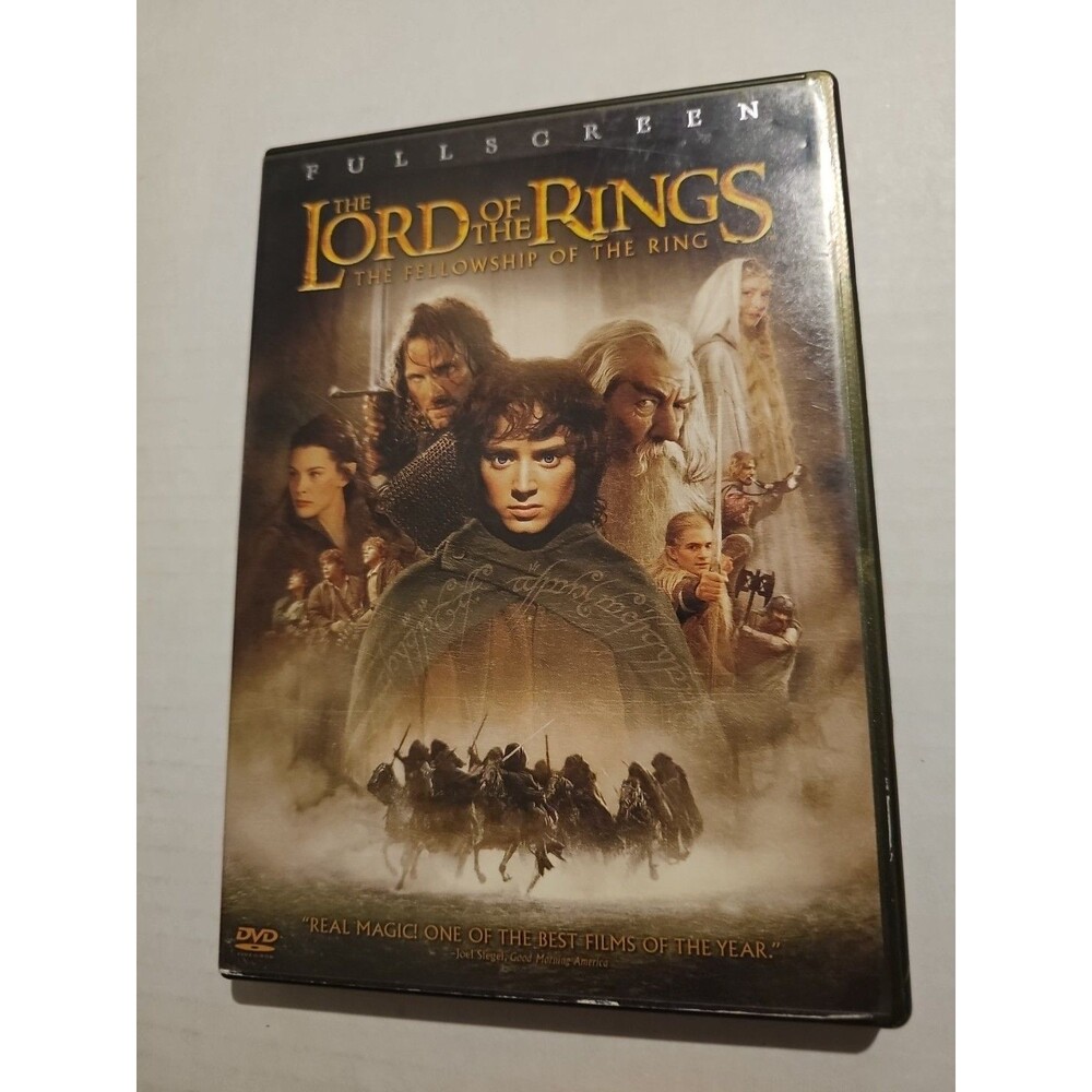 The Lord of the Rings: The Fellowship of the Ring (DVD, 2002, 2-Disc Set,...